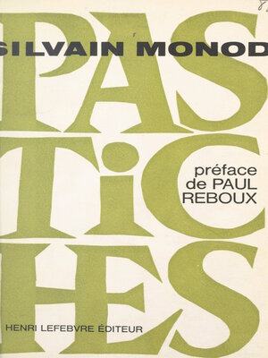 cover image of Pastiches